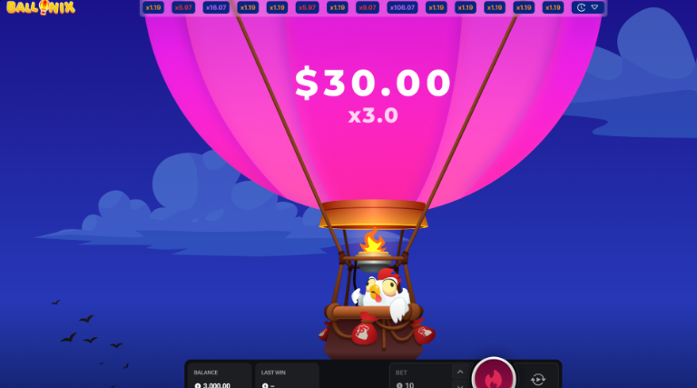 Ballonix Crash Game India Hot Air Balloon